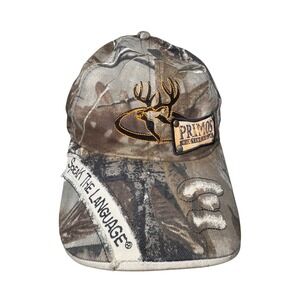 Primos Hunting Calls Camo Hat Speak The Language Embroidered Hunting Cap‎